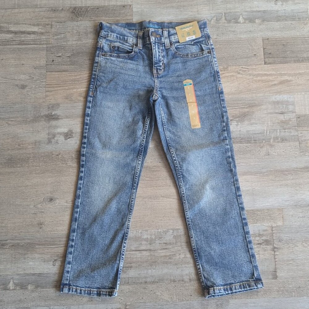 Listing Details Title: Thereabouts Slim Fit Flex 360 Girls Jeans | Size 7 | NWT